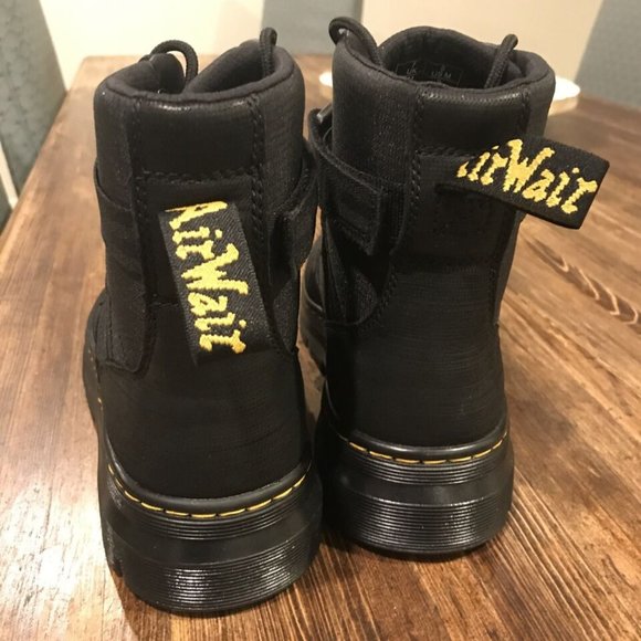 Dr Martens Boots Mens Combs Tech II Black Casual Combat Ripstop LA004 - Picture 3 of 7